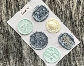 Daphne Romance Self-Adhesive Wax Seal Stamp Sticker Set