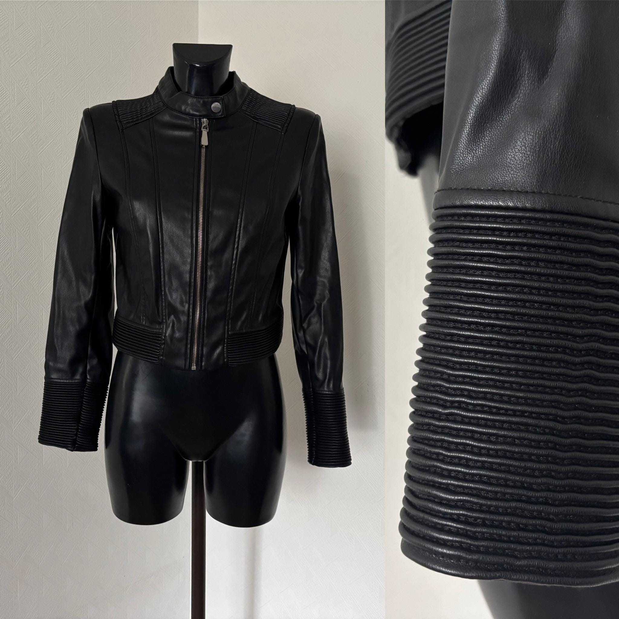 Guess leather jacket - Etsy 日本