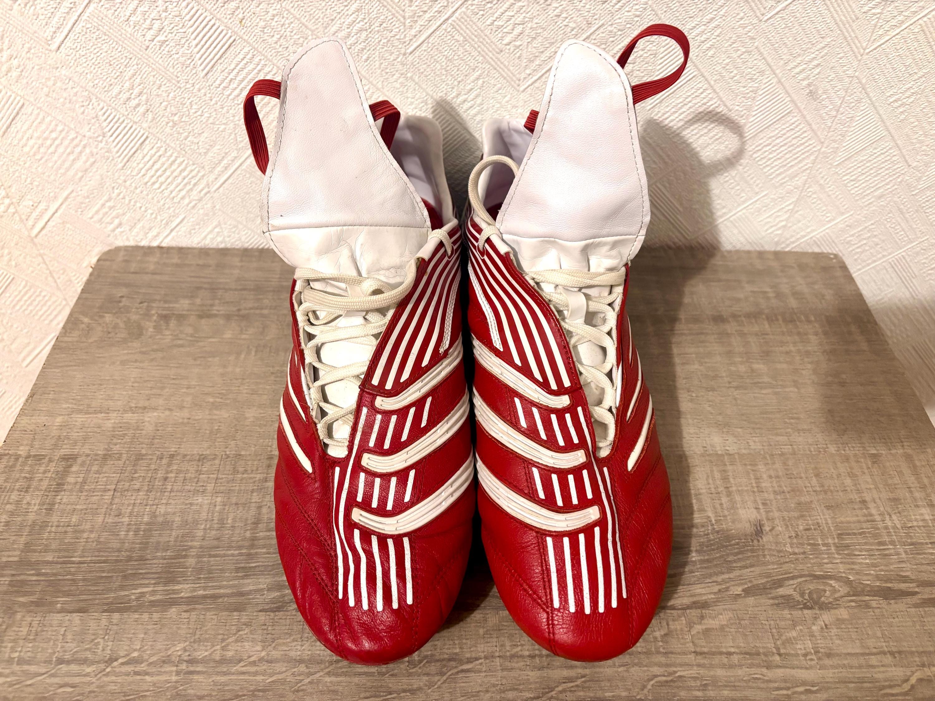 adidas Predator サッカーシューズ レッド Vintage Adidas Predator Absolute 2006 Red and White Powerswerve SG