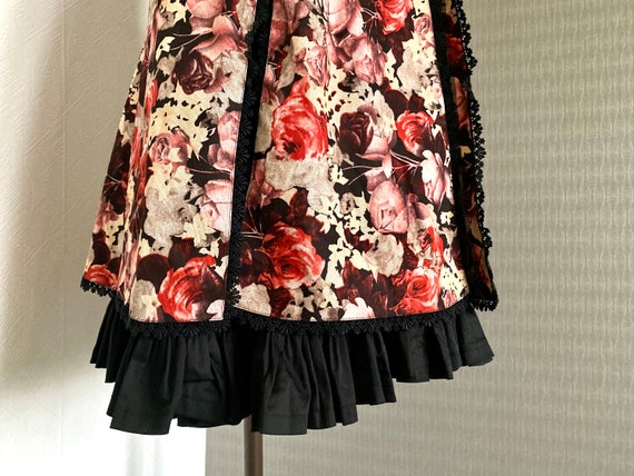 Fantastic Dress Bright Pink Rose Floral Lolita Ro… - image 9