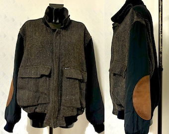 Vintage Christian Dior Luxury Brand Wool Bomber Button Jacket - Etsy
