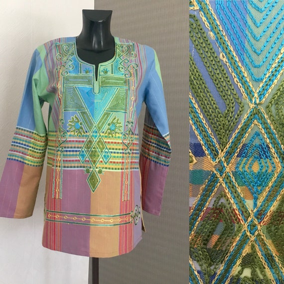 rainbow caftan