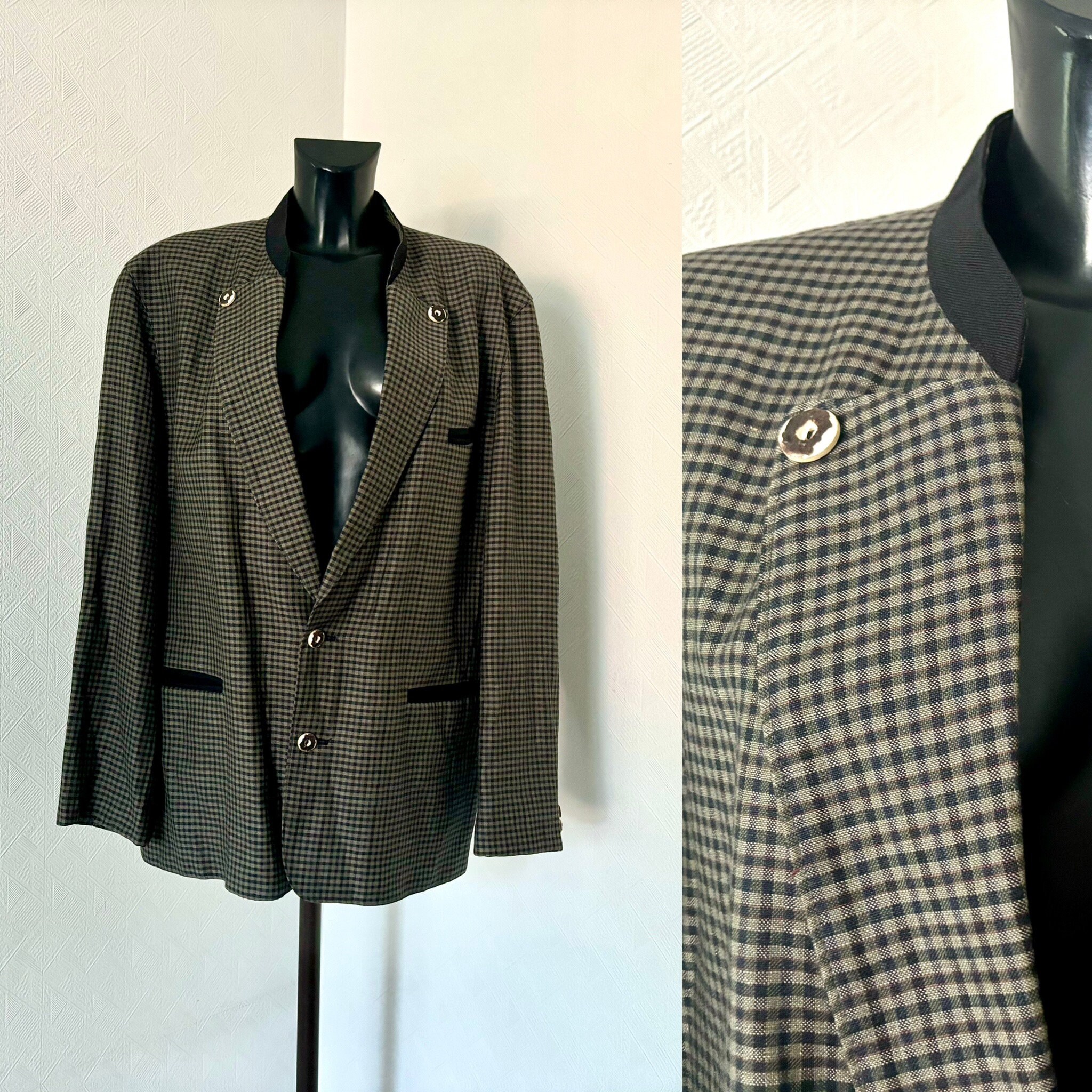Costume Tyrolien Vintage + Veste - Taille 48 - Marque Country Line - Occasion Très Bon état