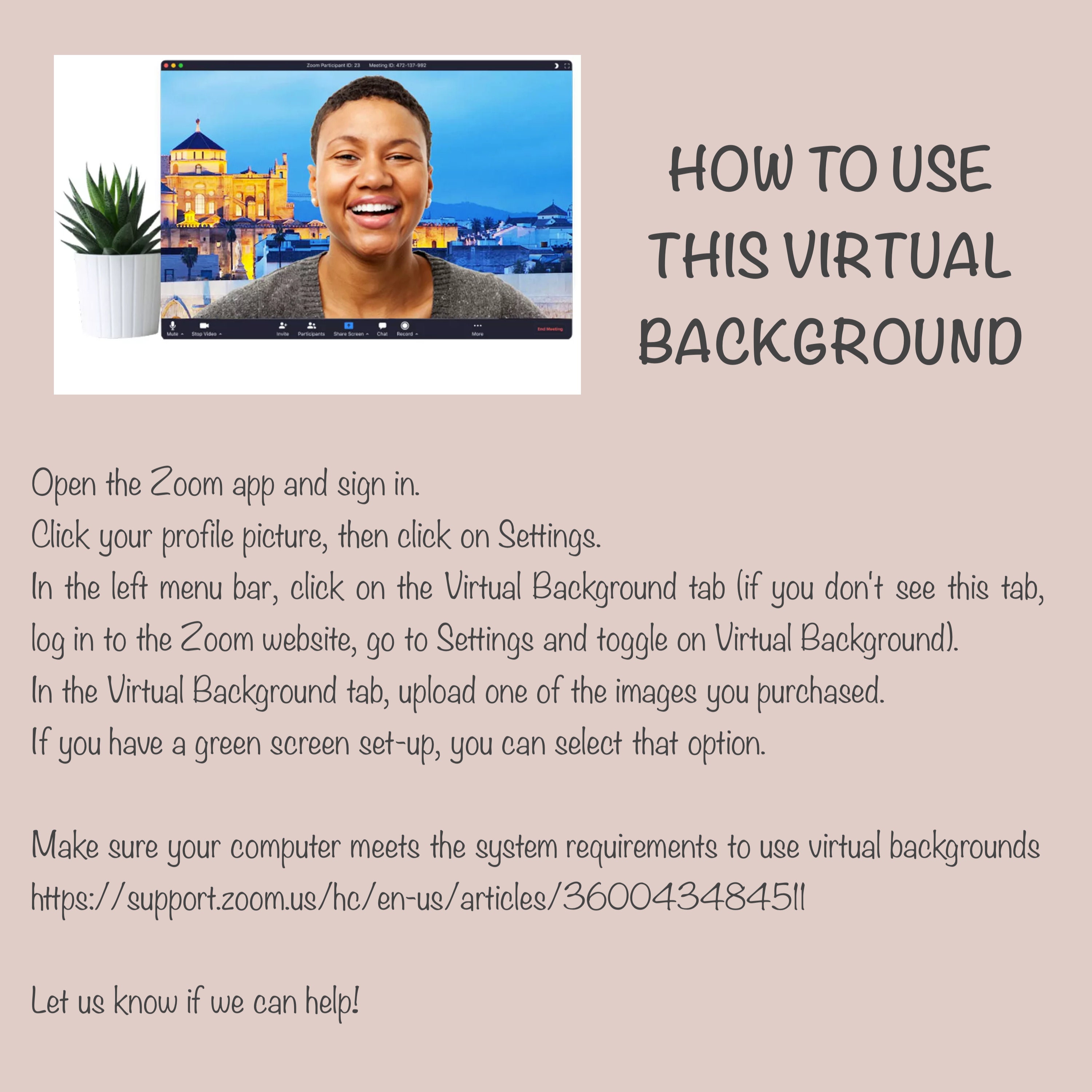 Zoom Background Pack High Quality Zoom Background glam Home Etsy