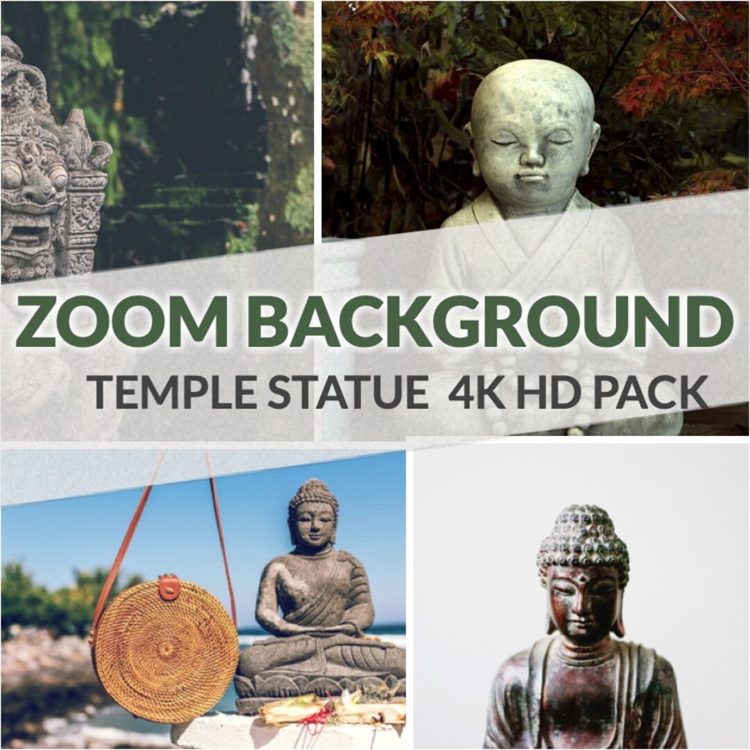 Zoom Background Pack High Quality Zoom Background buddha Etsy