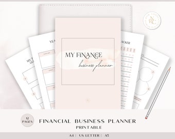 Planer finansowy do druku: śledzenie budżetu i rachunków (PDF)