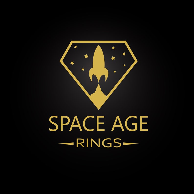 Megalodon Tooth & Meteorite Ring: Opal Glow Ceramic Band image 10