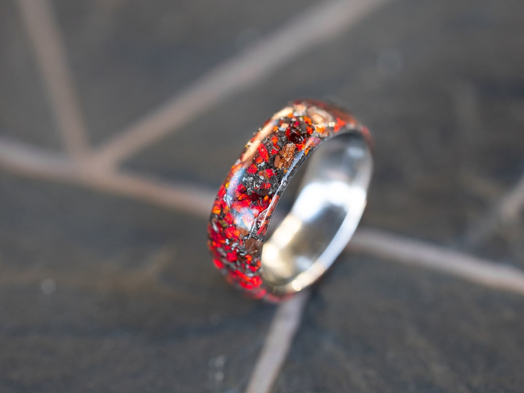 Tungsten Rings Dinosaur Ring Velociraptor Ring Velociraptor