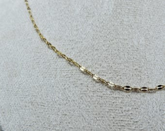 Gold Stainless Steel Necklace to Personalize, Necklace to Personalize, Stainless Steel Necklace