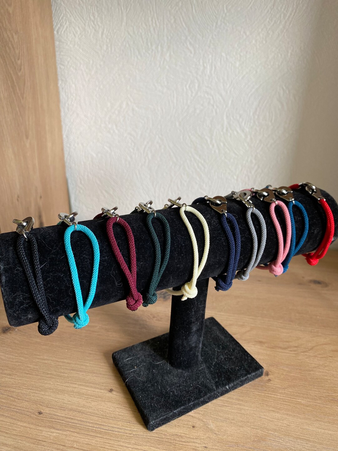 Handcuff Charm Rope Bracelet Handcuff Charm Bracelet Rope Etsy