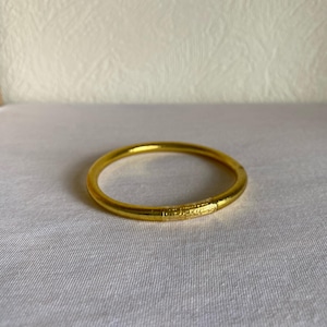 Bracciale buddista dorato, braccialetto buddista mantra dorato, braccialetto da donna