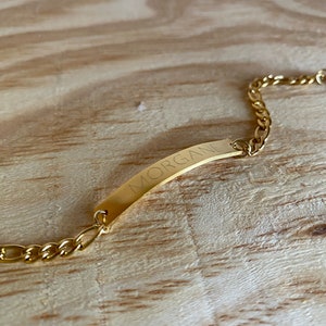 Personalized stainless steel curb chain, personalized curb chain, stainless steel curb chain