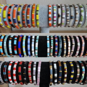 Miyuki Tila beaded bracelets, miyuki tila beaded bracelet