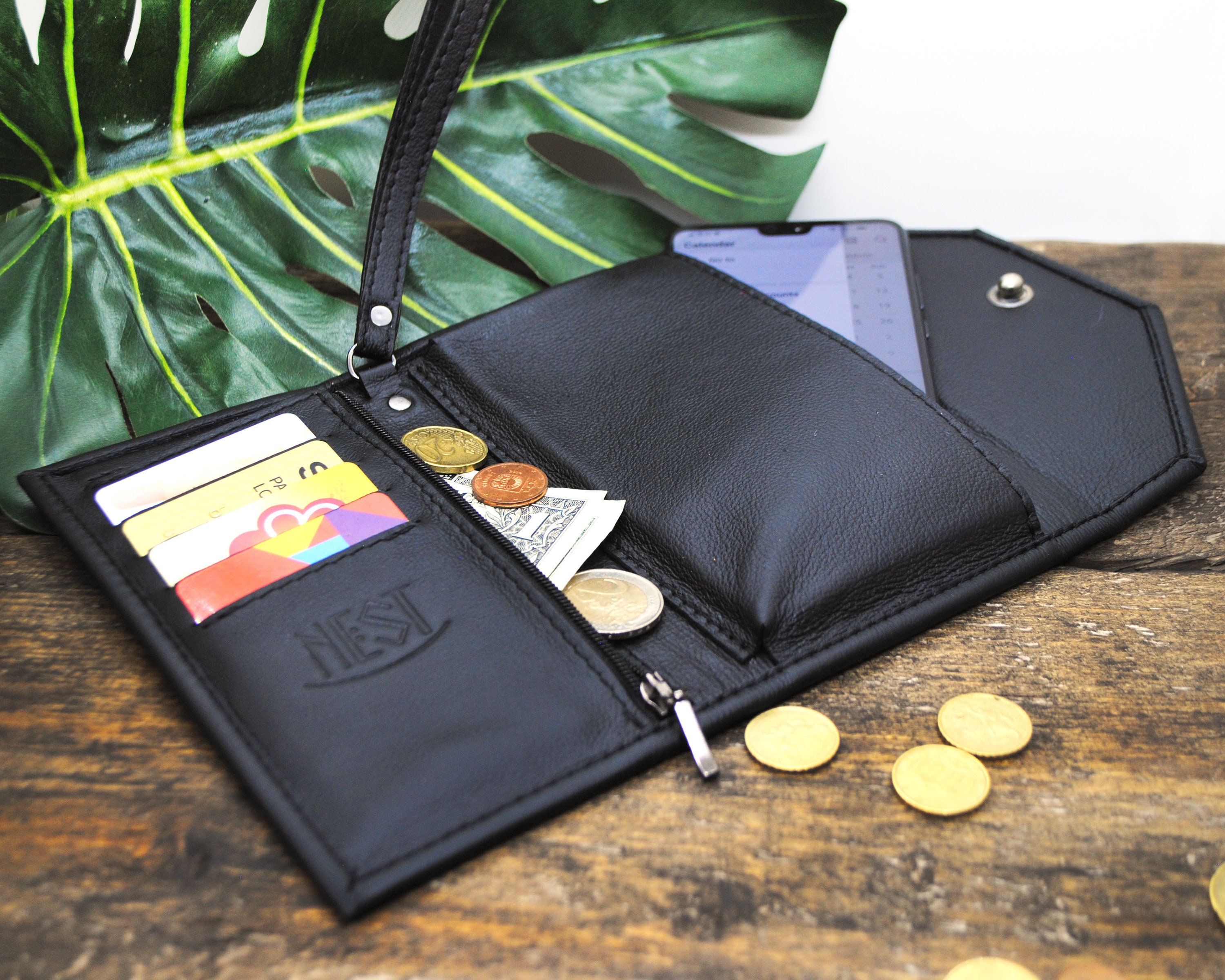 Al952 Passport & RFID Luxury Custom Small Women Slim Wallets