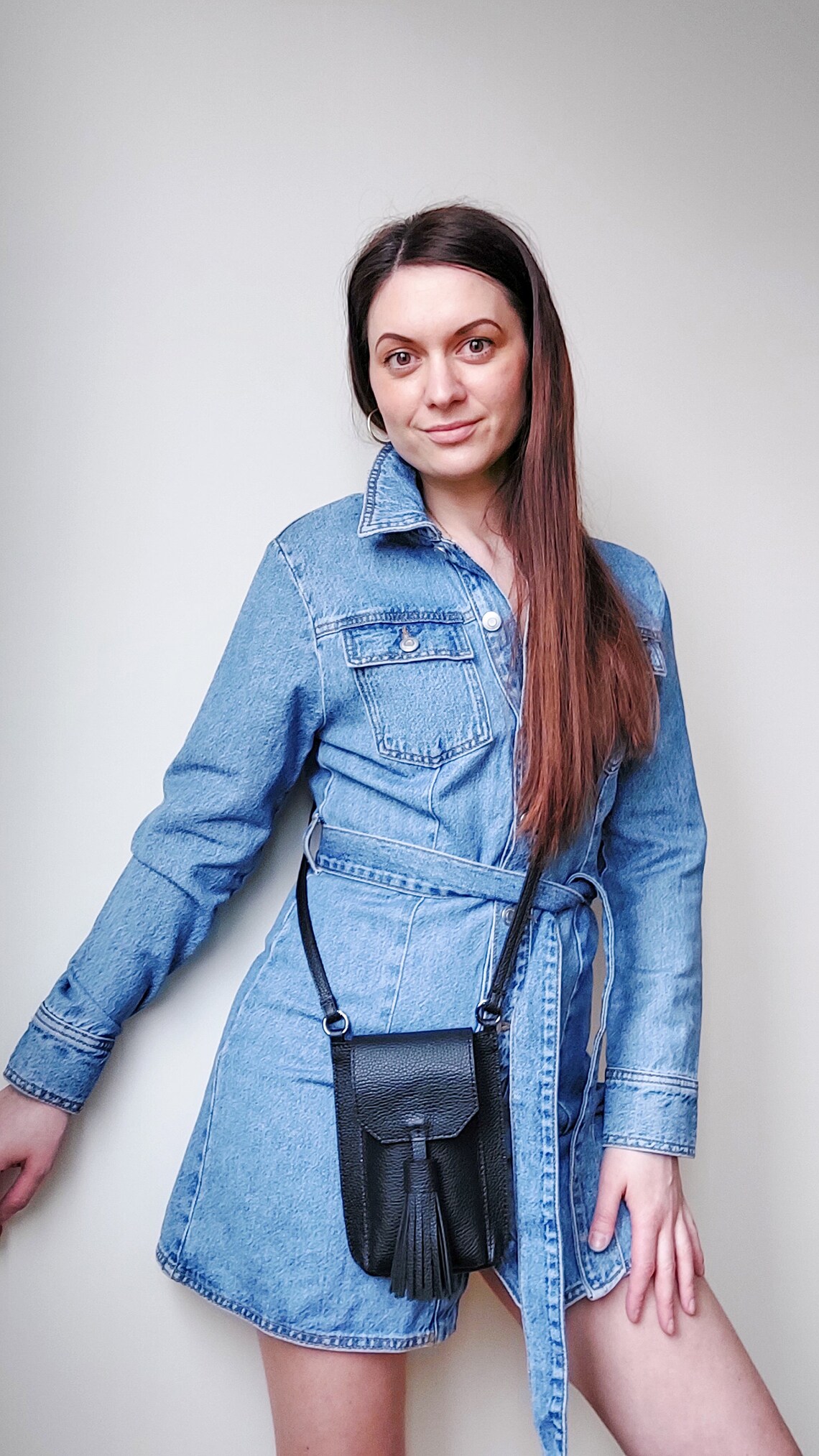 Smartphone Bag Small Crossbody Bag Small Leather Purse Etsy