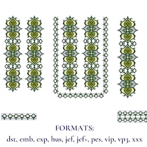 Vyshyvanka pattern, Machine embroidery design, Сross-stitch machine embroidery design, Ukrainian ornament.