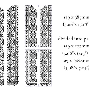 Vyshyvanka pattern, Machine embroidery design, Сross-stitch machine embroidery design, Ukrainian ornament.