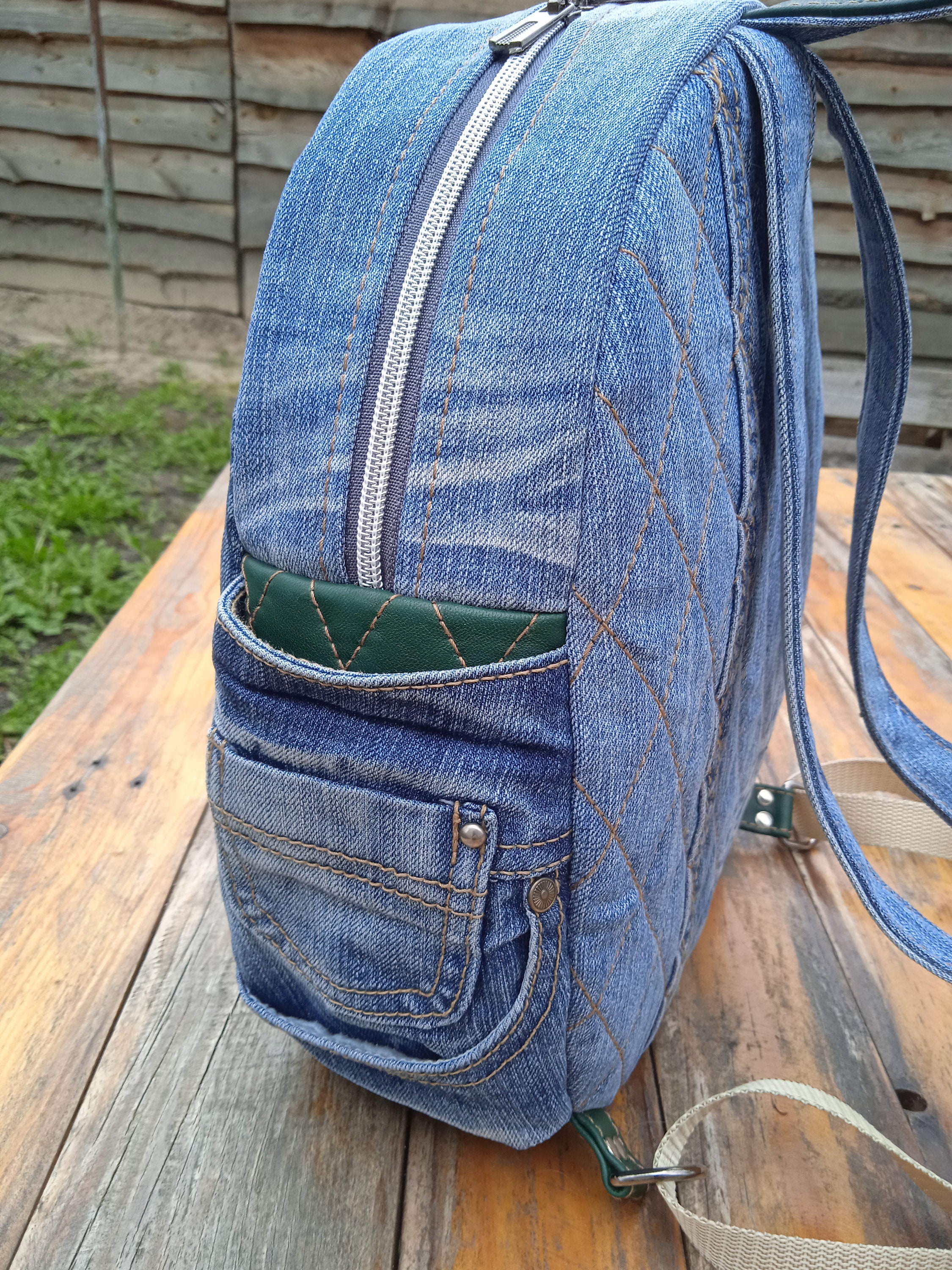 [SOMEWHEREBUTTER] / ☆ fle backpack / denim MUSINSA | SOMEWHEREBUTTER Fle Backpack - Denim