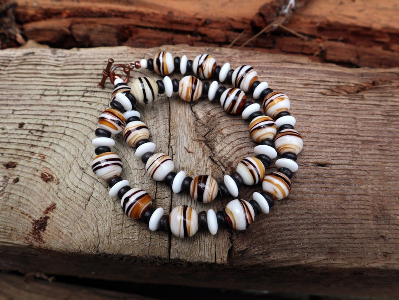 West African Glass Trade Bead Necklace