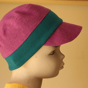 Summer hat Michel hat retro linen summer hat hat cap