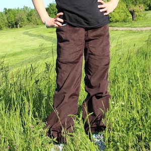 Baggy trousers corduroy trousers wide corduroy corduroy trousers cotton