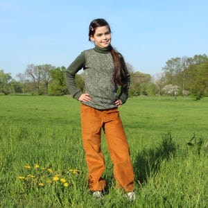 Baggy trousers corduroy trousers wide corduroy corduroy trousers cotton
