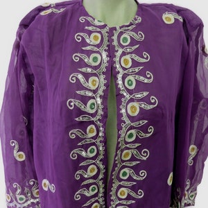 3 Models Sari Coat Dressing Gown Light Coat Housecoat Upcycling Bohemian Style