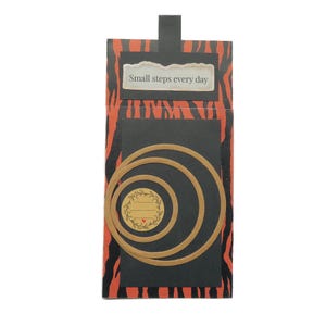 Bolsillo de tesoro oculto hecho a mano para diario basura, scrapbooking, efímera, adorno, tarjeta de regalo