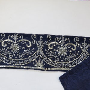 10 Models Short Sequin Borders, Sari Trimmings, Vintage Borders, Oriental Braids, Antique Borders, Bollywood Borders
