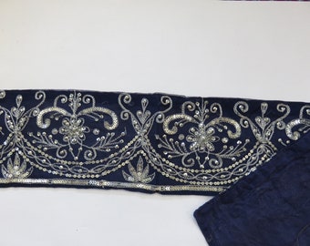 10 Models Short Sequin Borders, Sari Trimmings, Vintage Borders, Oriental Braids, Antique Borders, Bollywood Borders