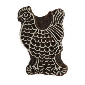 10 modellen dieren Indiaanse houten stempels blauwdruk textieldruk blokdruk houten stempels voor keramiek, textiel, kaarsen, wanddecoratie