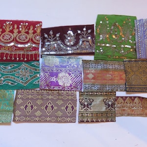 Knutselset voor scrapbooking, ephemera, collages, restjes tas, applicaties, 10 modellen
