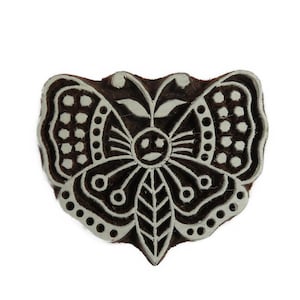 8 Models Animals Butterfly And Other Wooden Stamp Blueprint Textile Print
