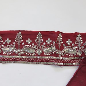 10 Models Short Sequin Borders, Sari Trimmings, Vintage Borders, Oriental Braids, Antique Borders, Bollywood Borders