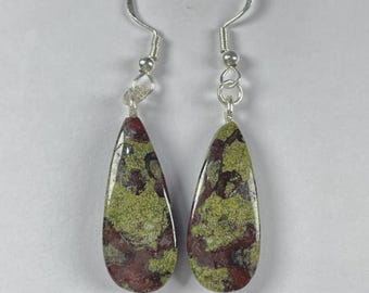 Orecchini a bottone con pietra preziosa quadrata in onice nero naturale AAA da 6,42 ct, orecchini a bottone in argento, orecchini neri a spina dorsale, regalo di compleanno per amore - Italia