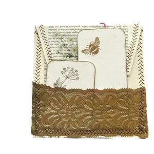 Pockets Handmade for Junk Journal, Scrapbooking Ephemera Scrapbooking Embellishment