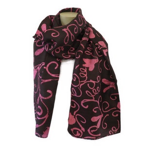 Lightweight Silk Scarf Pure Silk 180cm x 50cm 7 models