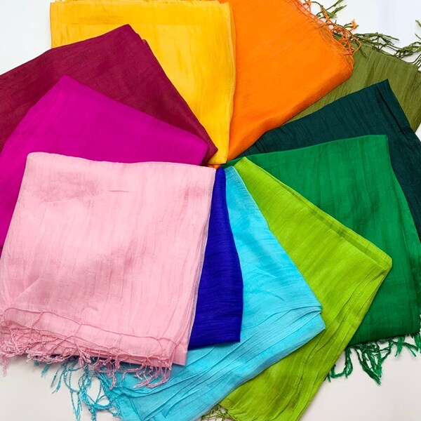 100% Silk Scarf from Thailand