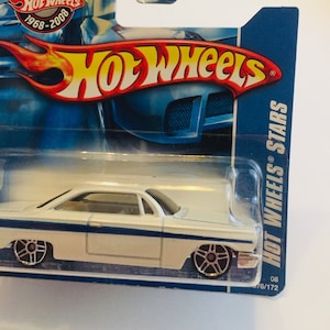 Vintage Hot Wheels STERREN 1962 Chevrolet, Chevy 2008 #076 Diecast Auto Nieuwe Collector Card Great Gift Idea