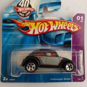 Vintage hot wheels, Volkswagen Beetle, 2008