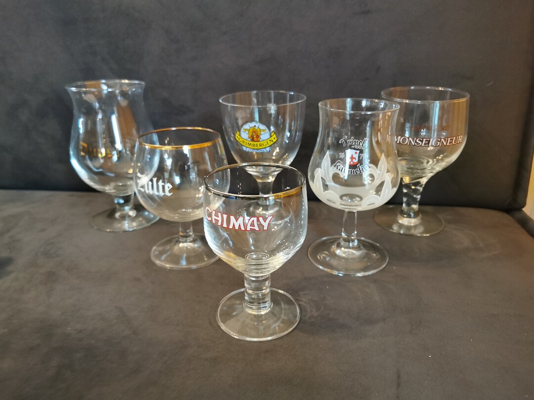 Leffe Original Belgisches Bierglas – 50 Cl Mit Stiel – Perfekt Für Bierliebhaber