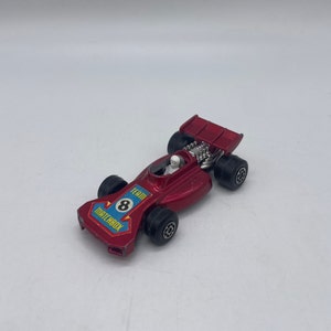 Vintage Streichholzschachtel Superfast Team Matchbox No24
