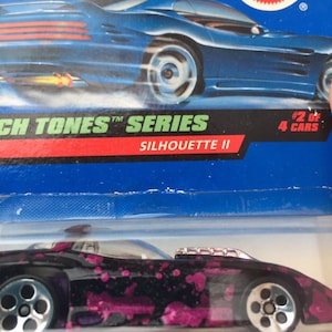 Vintage hot wheels 1998 Tech Tone series silhouette II #746