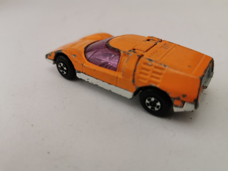 orange Lesney Products Matchbox Superfast Mazda RX500 No.66-1971