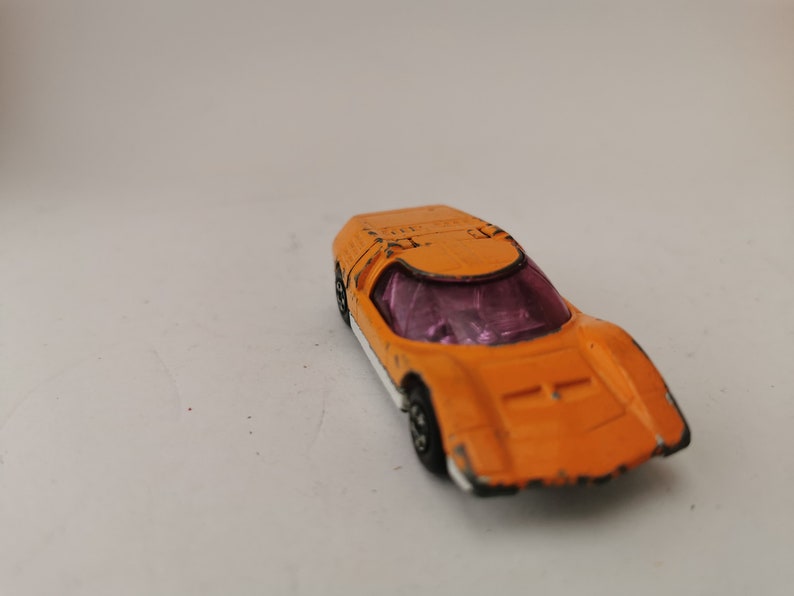 orange Lesney Products Matchbox Superfast Mazda RX500 No.66-1971