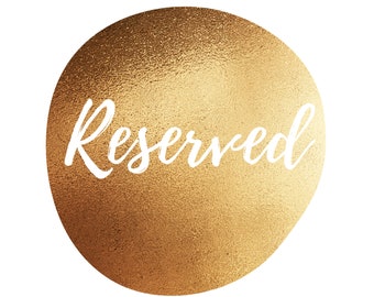 Reserved for Maria Teresa