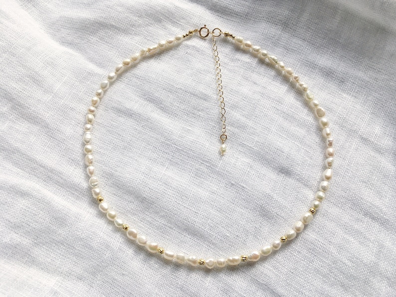 Real Pearl Choker Necklace Dainty Pearl Choker Modern Etsy