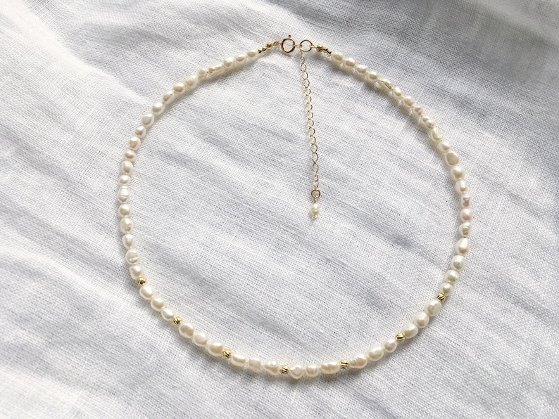 Real Pearl Choker Necklace Dainty Pearl Choker Modern - Etsy