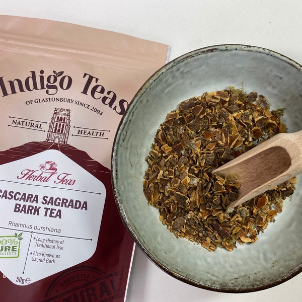 Cascara Buckthorn Bark Tea - 50g - Indigo Herbs Quality Assured