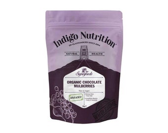 Organic Vegan Raw Chocolate Covered Mulberries